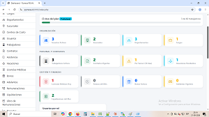 Dashboard con indicadores de PYMEXA